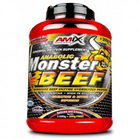 Proteína de Ternera AMIX Monster BEEF 2 kg + 200 gr Gratis