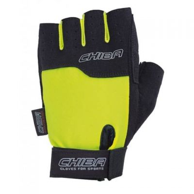 Guantes Chiba Fitness Power Gloves Amarillos 40400