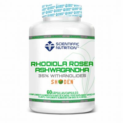 Scientiffic Nutrition Rhodiola Rosea Ashwagandha 60 caps