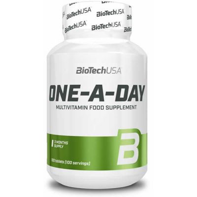 Vitaminas y minerales BioTechUSA One-A-Day 100 tabs