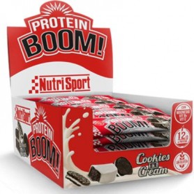 Nutrisport Barritas proteicas Boom Caja 18 unidades