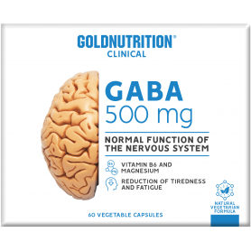Gold Nutrition GABA 60 Caps.