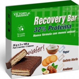 Pack 3 barritas Victory Recovery bar 35g
