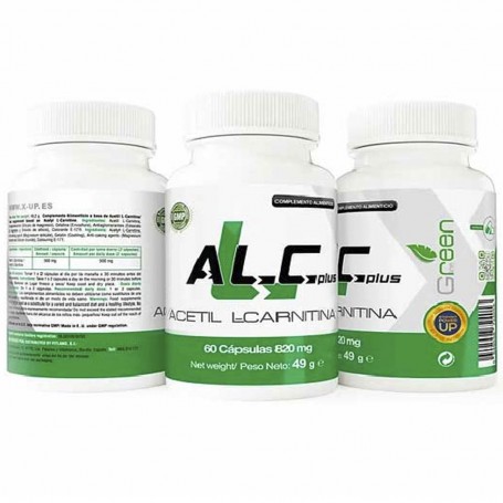 X-UP Green ALC- acetil- l-carnitina 700mg 60 Caps
