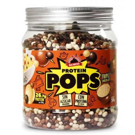 Bolas de Chocolate MAX PROTEIN Protein Pops  500 gr